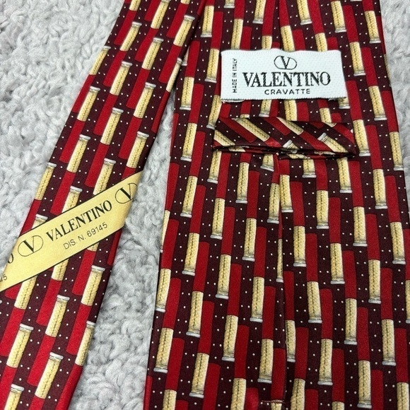 Valentino Other - Valentino Neck Tie 100% Silk Mens High End Designer Couture Collection Business